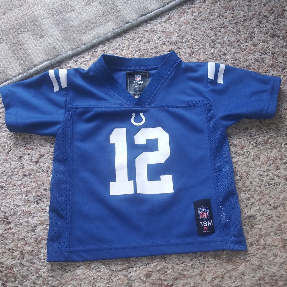 Baby 18 months nfl Colts Jersey Andrew Luck